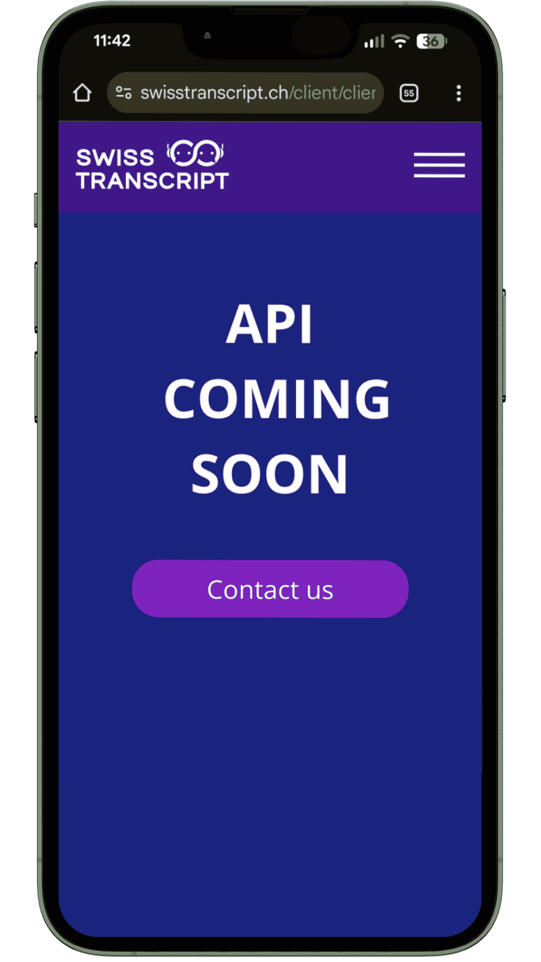 Swiss Transcript API