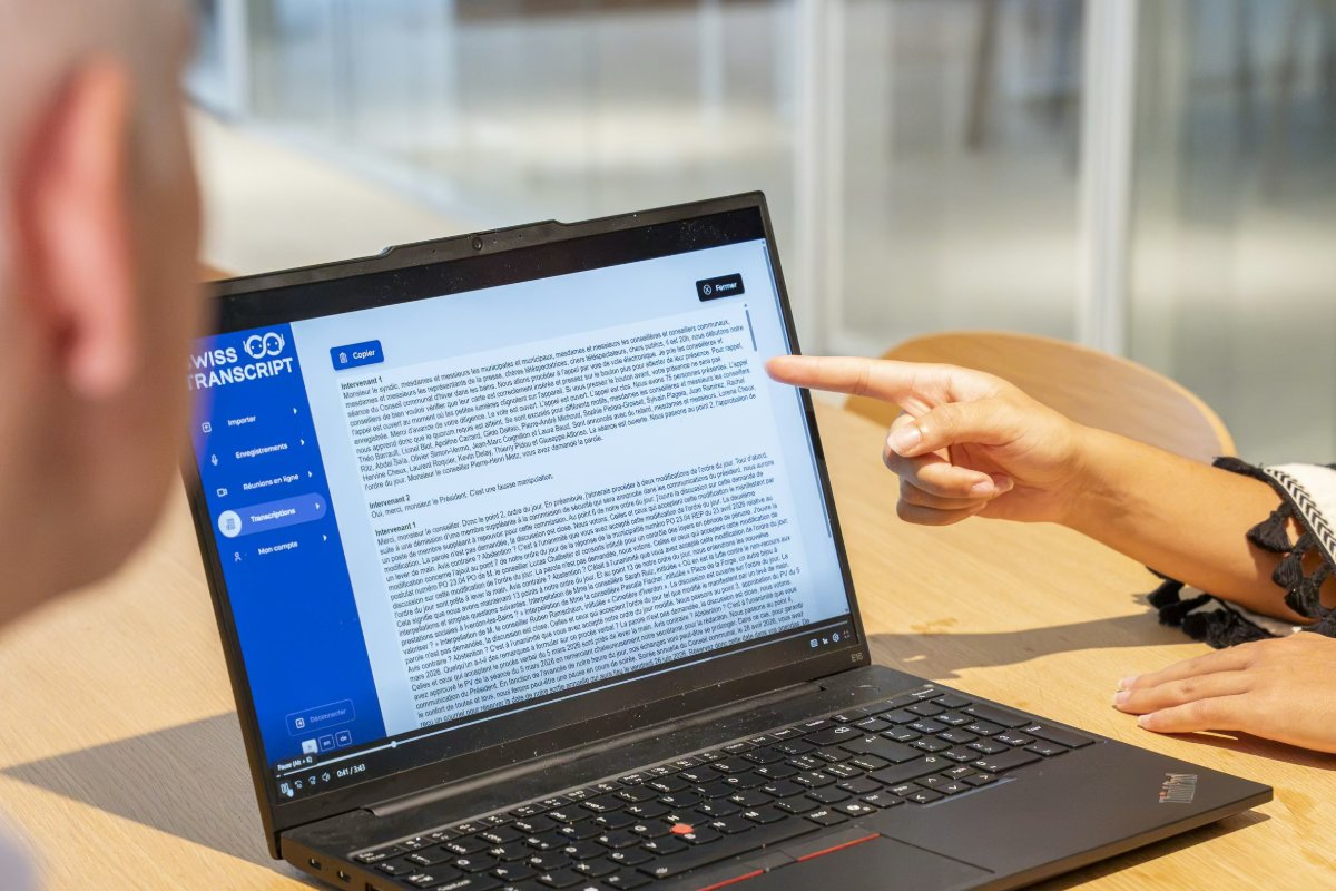 Présentation de la plateforme Swiss Transcript en vidéo